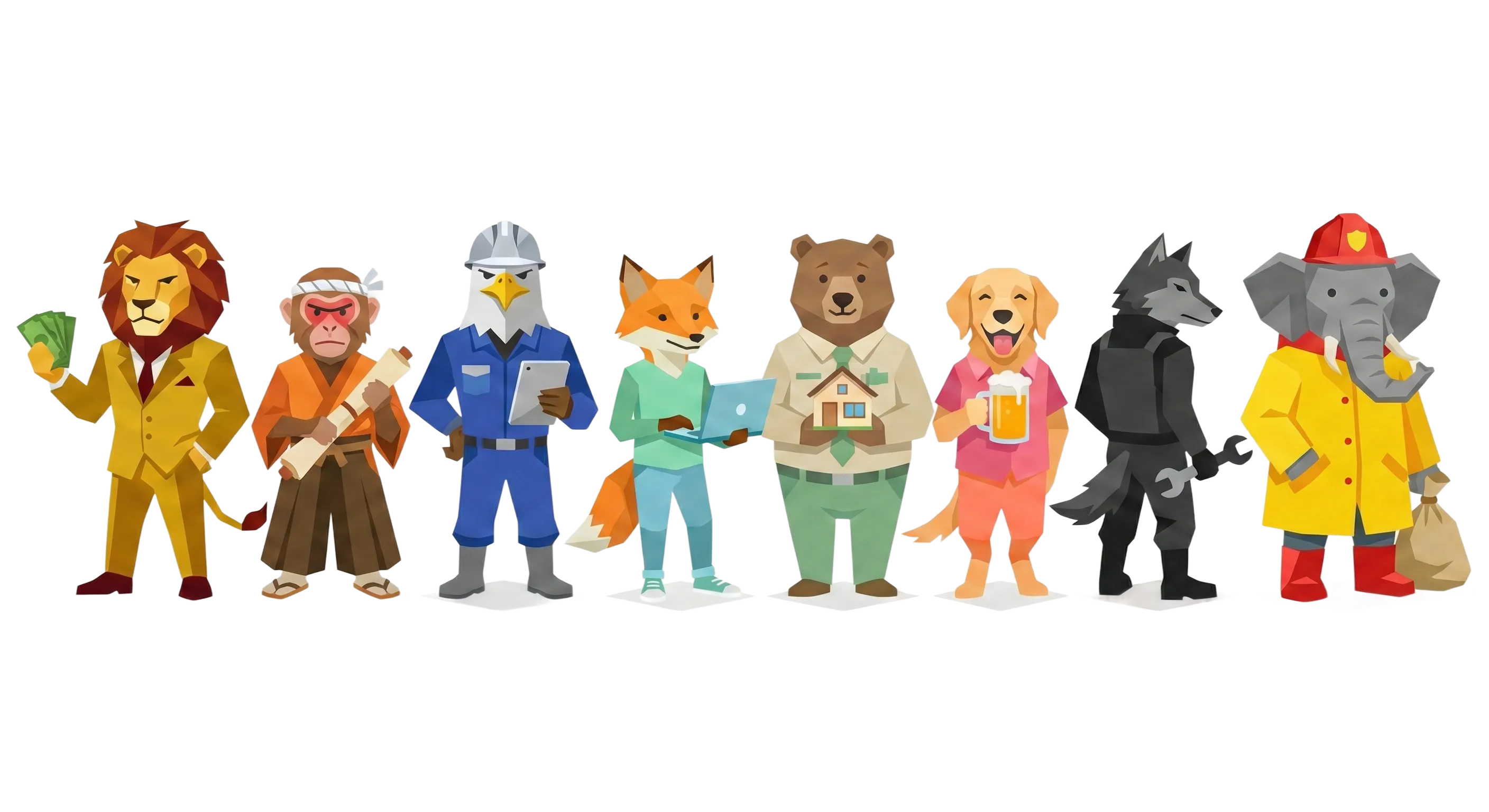 働き方タイプ診断キャラクター